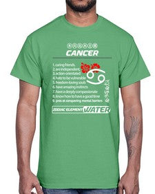 cancer 175#- cancer- Cotton Tee
