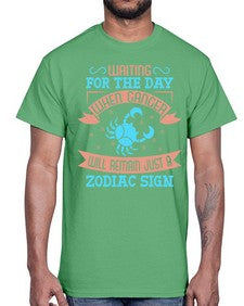 cancer 178#- cancer- Cotton Tee