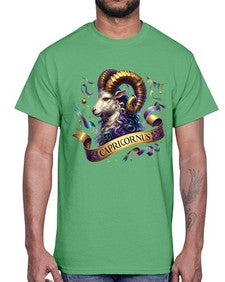 capricorn 209#- capricorn- Cotton Tee