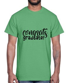 congrats graduate 39#- graduation- Cotton Tee