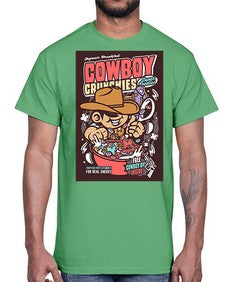 cowboy crunchies 345#- western- Cotton Tee