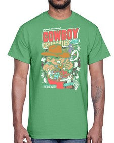 cowboy crunchies 346#- western- Cotton Tee