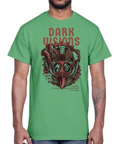 dark visions 367#- art pop art- Cotton Tee