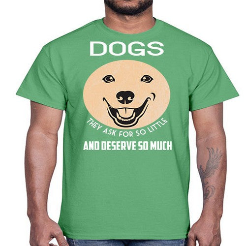 dog 115#- dogs- Cotton Tee