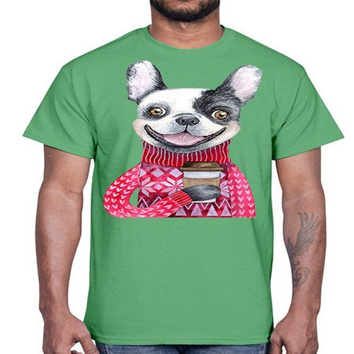 dog 72#- dogs- Cotton Tee