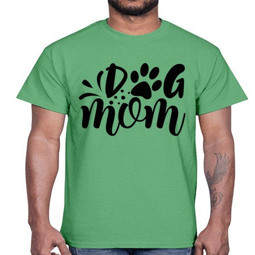 dog mom Style 96#- dogs- Cotton Tee