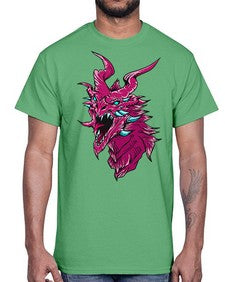 dragon 177#- dragon- Cotton Tee