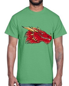 dragon 181#- dragon- Cotton Tee