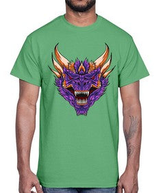 dragon 183#- dragon- Cotton Tee