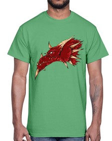 dragon 185#- dragon- Cotton Tee