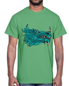 dragon 186#- dragon- Cotton Tee