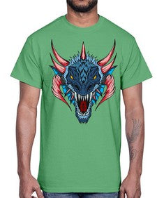 dragon 193#- dragon- Cotton Tee
