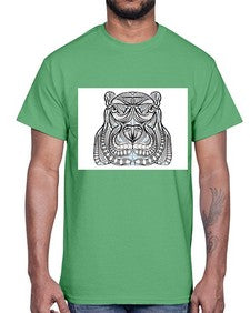 ethnic hippo 426#- mandala- Cotton Tee