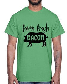 farm fresh bacon 961#- bacon- Cotton Tee