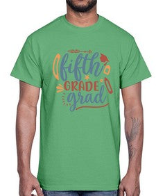 fifth grade grad 70#- fifth grade- Cotton Tee