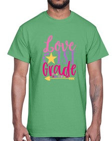 first Grade Love 148#- first grade- Cotton Tee