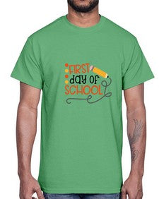 first day of school 113#- first grade- Cotton Tee