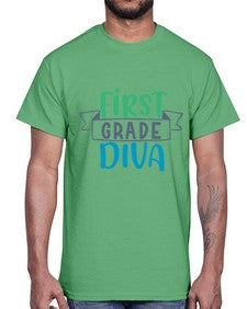 first grade divaa 129#- first grade- Cotton Tee