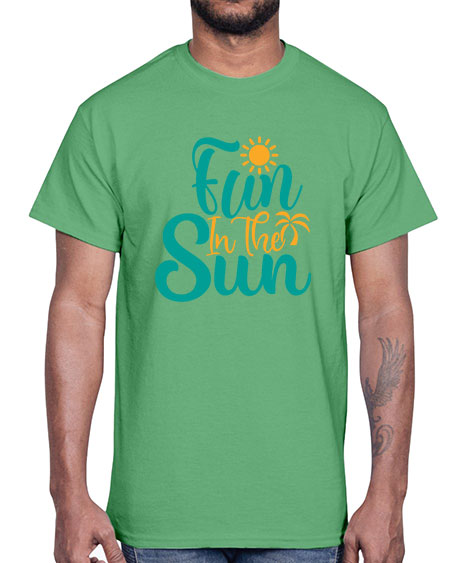 fun in the sun Style 104#- summer- Cotton Tee