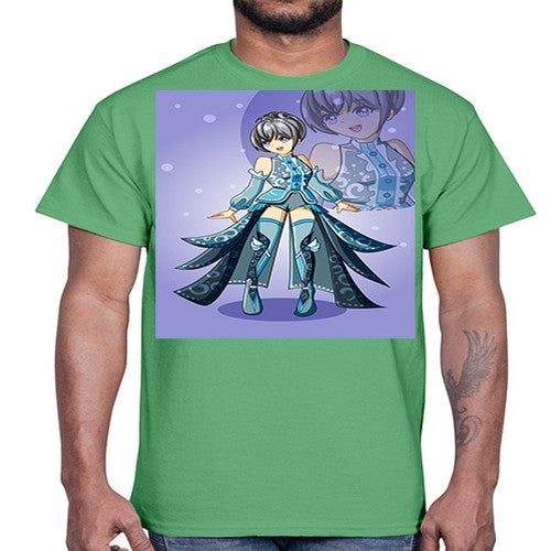 game of beautiful girl140#- anime- Cotton Tee