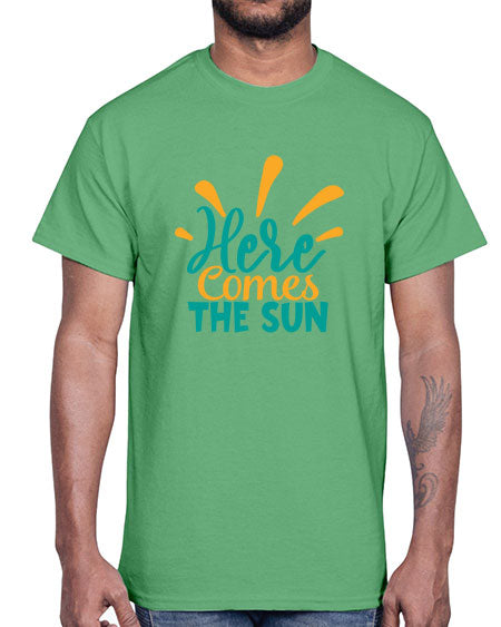 here comes the sun Style 95#- summer- Cotton Tee