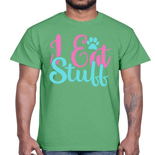 i eat stuff Style 82#- dogs- Cotton Tee