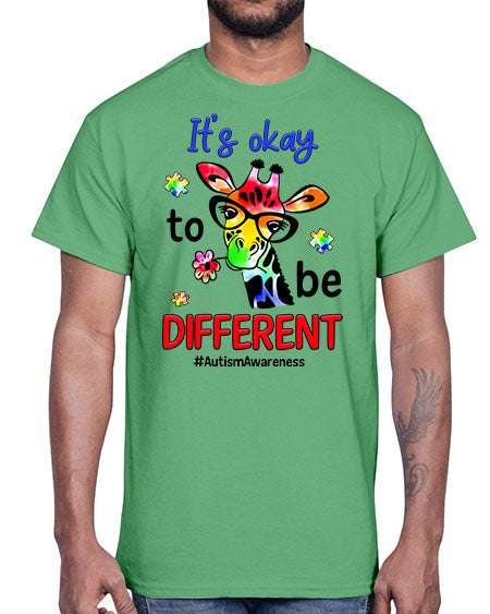 its okay to be different- autism- Cotton Tee