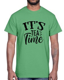 its tea time 1239#- tea- Cotton Tee