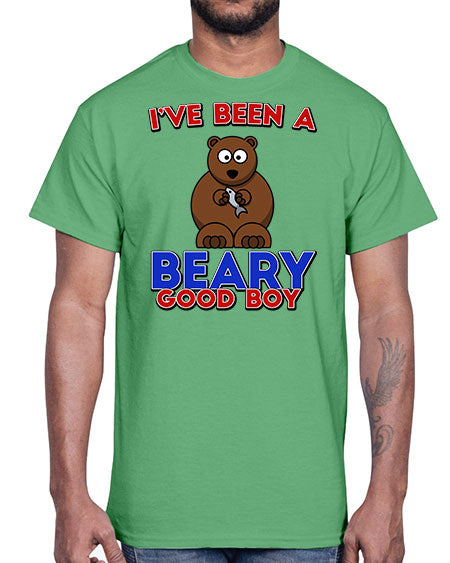 ive been a beary good boy 153#- bears - animals- Cotton Tee