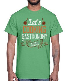 lets cooking gastronomy 306#- cooking- Cotton Tee