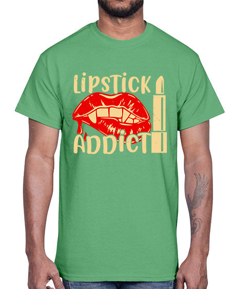 lipstick addict Style 197#-makeup Cotton Tee