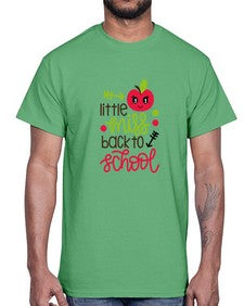 little miss back to school 477#- general school- Cotton Tee