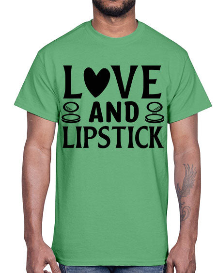 love and lipstick 14#-makeup Cotton Tee