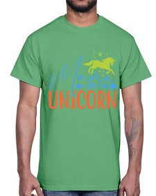mama unicorn 297#- unicorn- Cotton Tee
