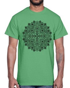 mandala 800#- mandala- Cotton Tee