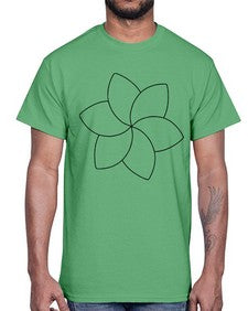 mandala 840#- mandala- Cotton Tee