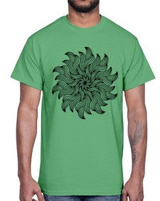 mandala 860#- mandala- Cotton Tee