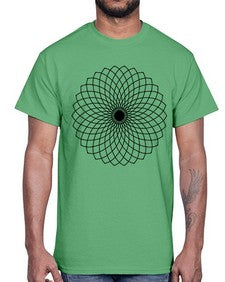 mandala 861#- mandala- Cotton Tee