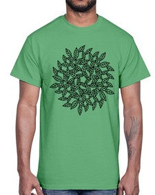 mandala 906#- mandala- Cotton Tee
