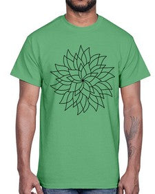 mandala 908#- mandala- Cotton Tee