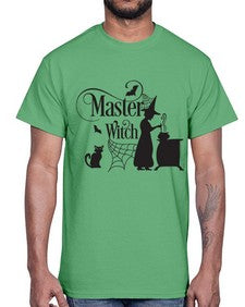 master witch 33#- witch- Cotton Tee