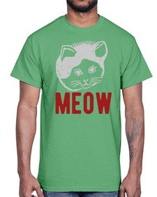 meow Style 69#- cats- Cotton Tee