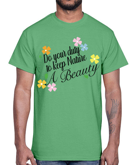 nature beauty 6#- beauty - Cotton Tee
