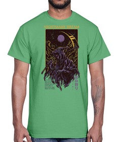 nightmare dream 954#- art pop art- Cotton Tee