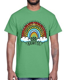 one hundred Days Brighter 565#- one hundred days- Cotton Tee