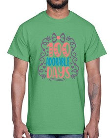 one hundred adorable days 561#- one hundred days- Cotton Tee