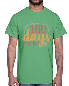one hundred days smarter 579#- one hundred days- Cotton Tee