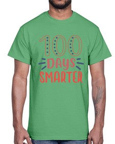 one hundred days smarterr 581#- one hundred days- Cotton Tee
