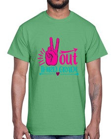 out third grade 614#- third grade- Cotton Tee