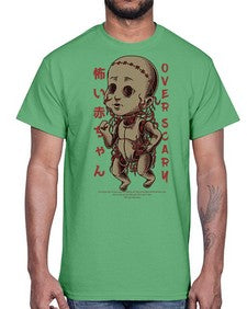over scary 975#- art pop art- Cotton Tee